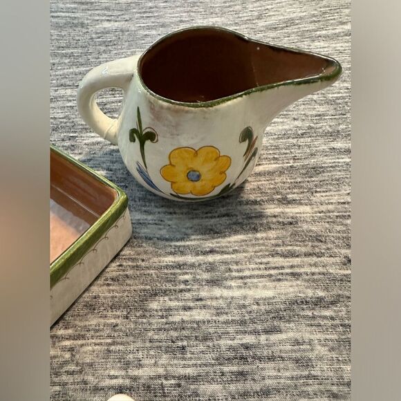 MCM STANGL Terra Rose Cigarette/ Box Della Ware Laurite Creamer - Picture 7 of 16